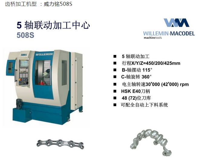 508S 5轴联动加工中心